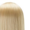 Gabbiano WZ2 kirpėjų mokymo galva, sintetiniai plaukai, spalva 613H, ilgis 60cm