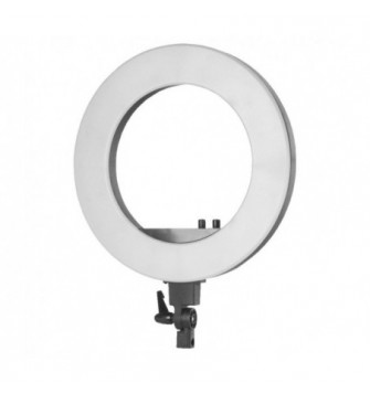 LEMPA "RING LIGHT" 18" 48W LED STACIONARI, JUODA