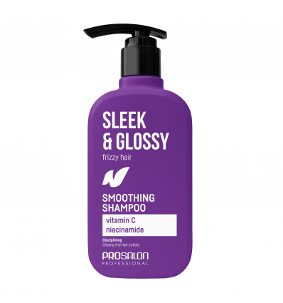 PROSALON '' SLEEK & GLOSSY '' plaukų šampūnas pasišiaušusiems plaukams ,375ml