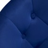 4Rico pasukamas fotelis QS-BL12B mėlynas aksomas