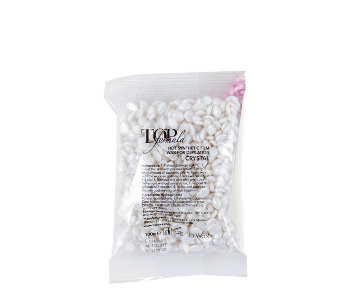 ItalWax Depiliacinis vaškas granulėmis jautriai odai "Top Line CRYSTAL" 100gr