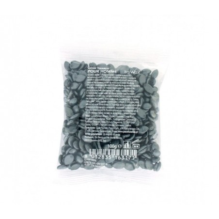 ItalWax depiliacinis vaškas vyrams SILVER POUR HOMME, 100g