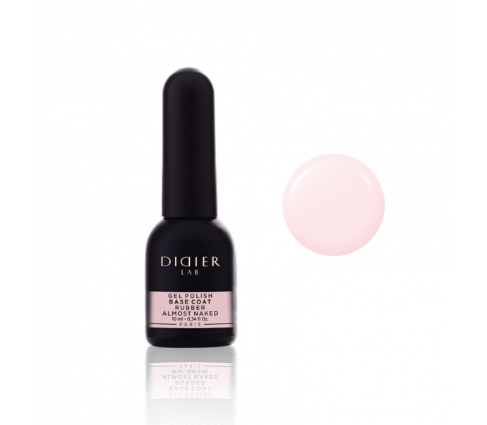 "Didier Lab" maskuojanti kaučiukinė bazė "Rubber base", Almost naked, 10ml.