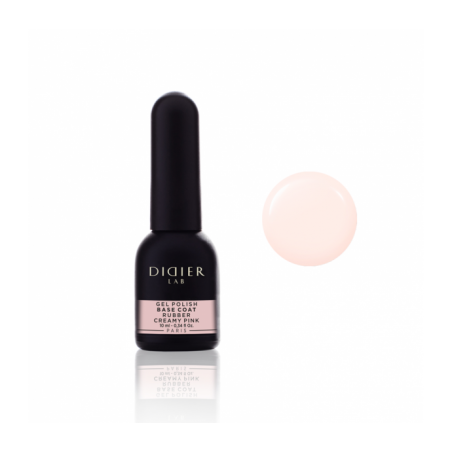 "Didier Lab" maskuojanti kaučiukinė bazė "Rubber base", Creamy pink, 10ml.