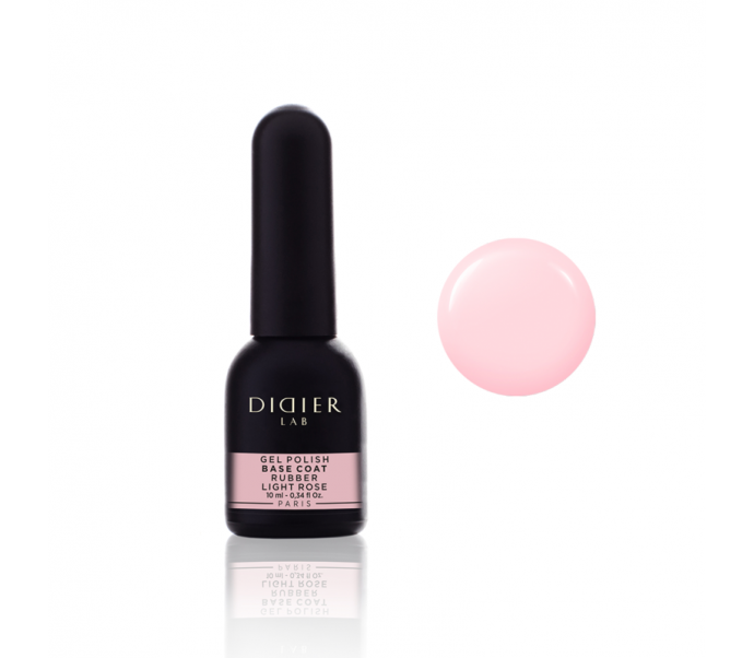 "Didier Lab" maskuojanti kaučiukinė bazė "Light Rose", Light Rose, 10ml.