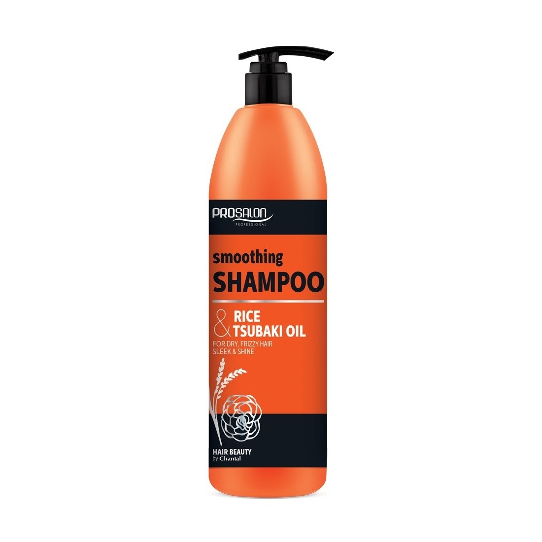 Prosalon glotninantis plaukų šampūnas "Rice & Oil Tsubaki" 1000ml.