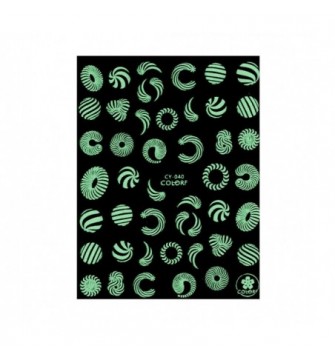 Nagų dizaino lipdukai CY-040