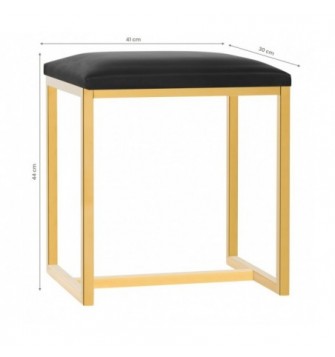 TABORET AGNES CZARNY