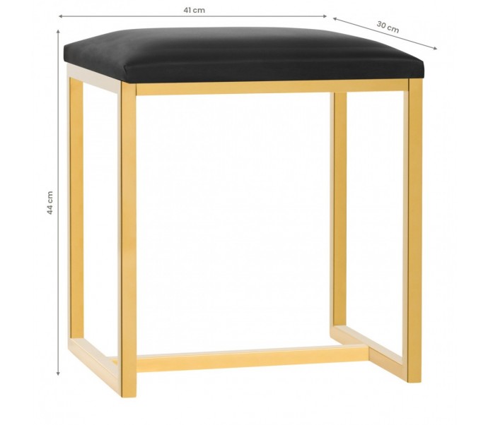 TABORET AGNES CZARNY