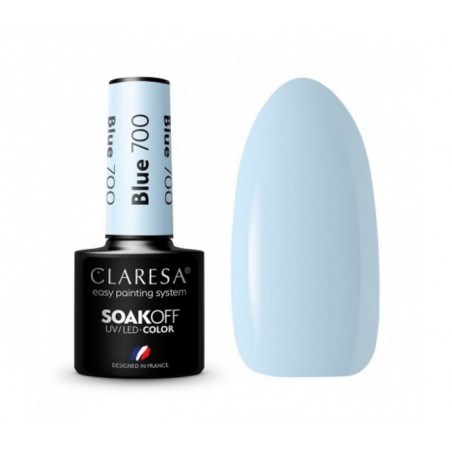 CLARESA Lakier hybrydowy BLUE 700 -5g