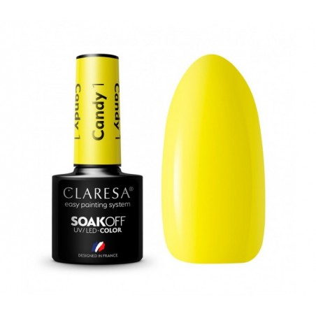 CLARESA Hibridinis gelinis lakas CANDY (1) -5g