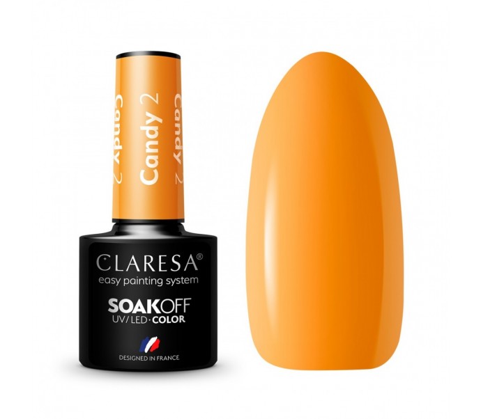 CLARESA Hibridinis gelinis lakas CANDY (2) -5g