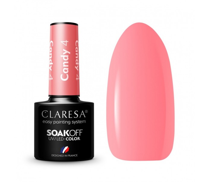 CLARESA Lakier hybrydowy CANDY 4 -5g