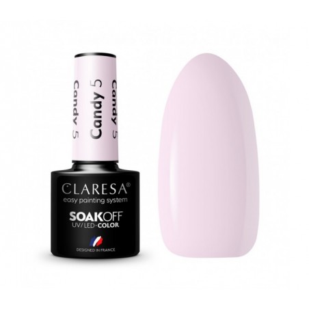 CLARESA Hibridinis gelinis lakas CANDY (5) -5g