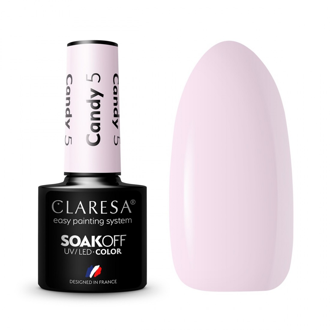 CLARESA Hibridinis gelinis lakas CANDY (5) -5g
