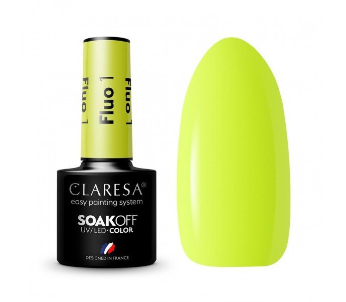 CLARESA Hibridinis gelinis lakas (FLUO 1) -5g