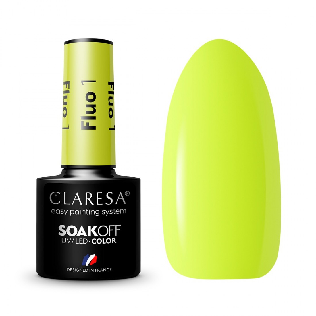 CLARESA Hibridinis gelinis lakas (FLUO 1) -5g