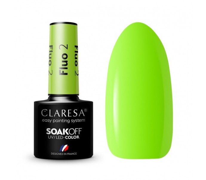 CLARESA Hibridinis gelinis lakas (FLUO 2) -5g