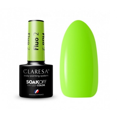 CLARESA Hibridinis gelinis lakas (FLUO 2) -5g