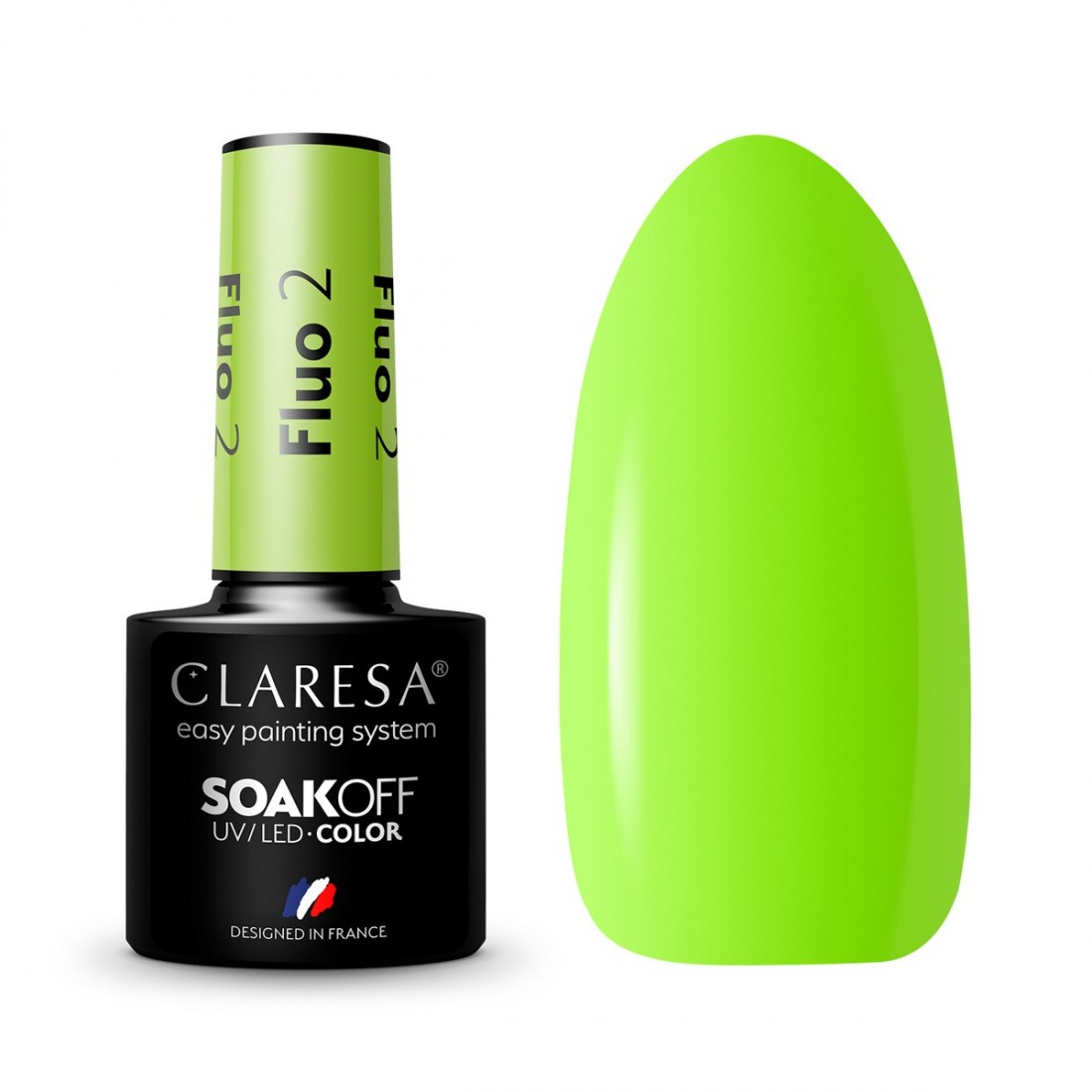 CLARESA Hibridinis gelinis lakas (FLUO 2) -5g