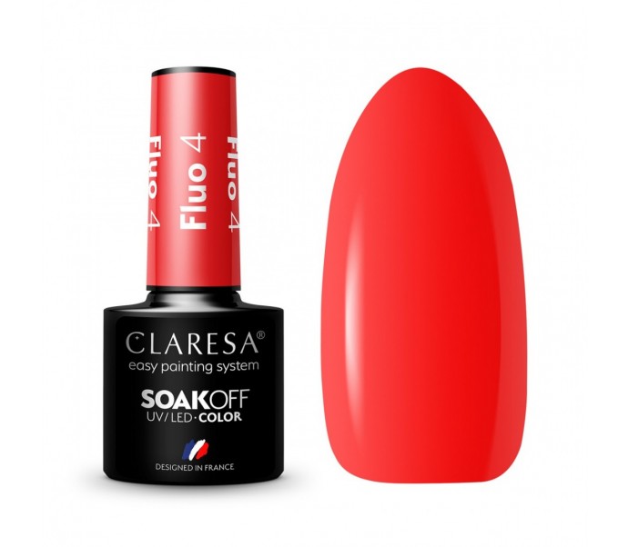 CLARESA Hibridinis gelinis lakas (FLUO 4) -5g