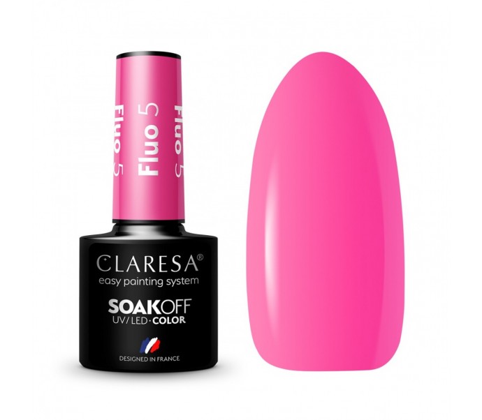 CLARESA Hibridinis gelinis lakas (FLUO 5) -5g