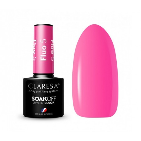 CLARESA Hibridinis gelinis lakas (FLUO 5) -5g