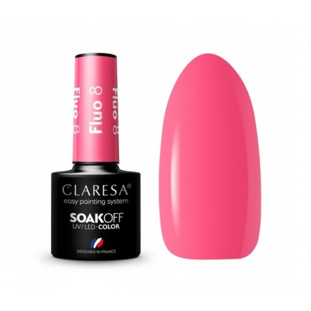CLARESA Hibridinis gelinis lakas (FLUO 8) -5g