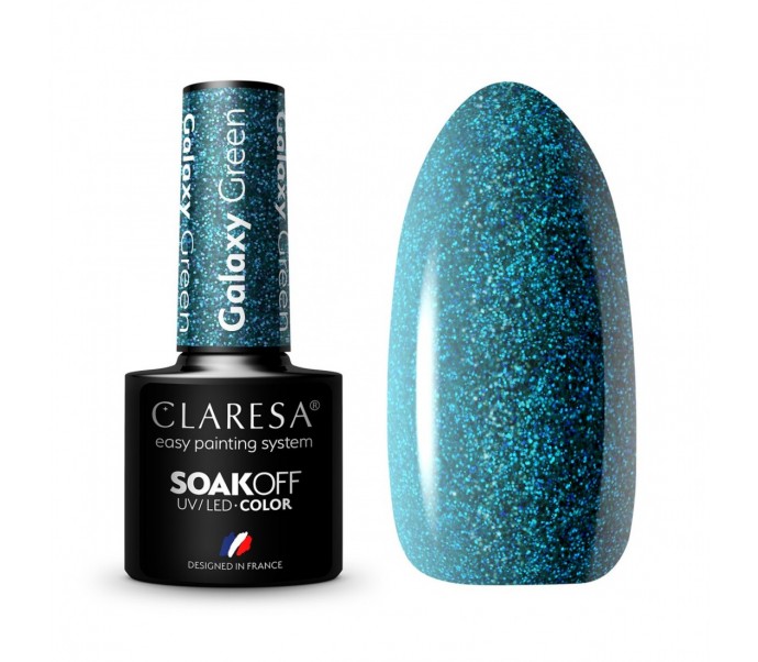 CLARESA Hibridinis gelinis lakas (Galaxy Green) 5g