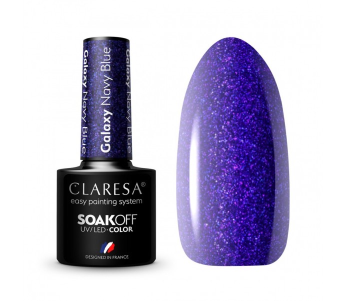 CLARESA Hibridinis gelinis lakas (Galaxy Navy Blue) 5g