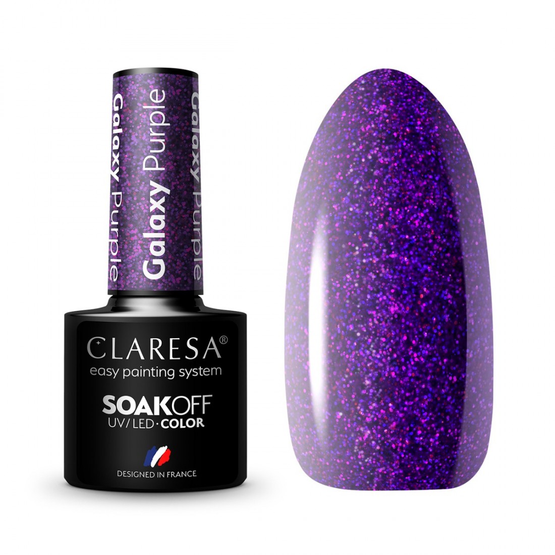 CLARESA Hibridinis gelinis lakas (Galaxy Purple) 5