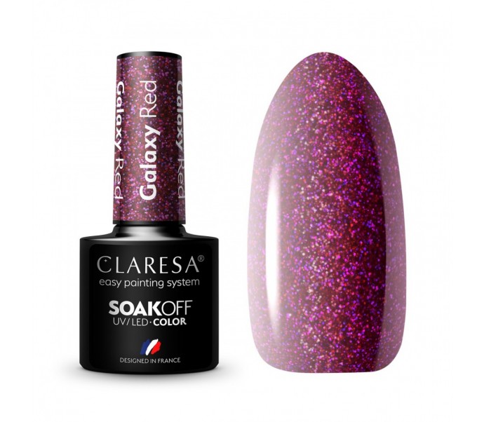 CLARESA Hibridinis gelinis lakas (Galaxy Red) 5g
