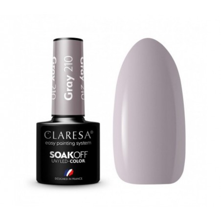 CLARESA Hibridinis gelinis lakas (GRAY 210) -5g