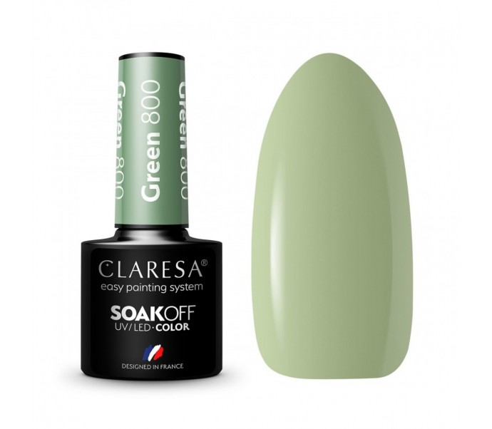 CLARESA Hibridinis gelinis lakas (GREEN 800) -5g