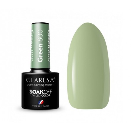 CLARESA Hibridinis gelinis lakas (GREEN 800) -5g