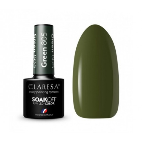 CLARESA Hibridinis gelinis lakas (GREEN 805) -5g