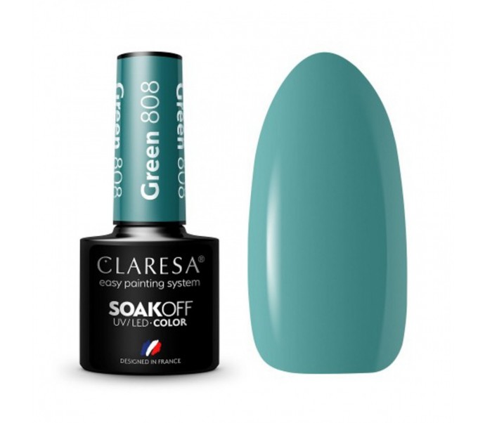 CLARESA Hibridinis gelinis lakas (GREEN 808) -5g