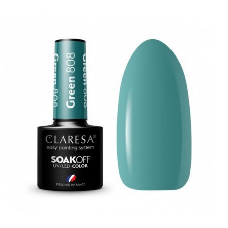 CLARESA Hibridinis gelinis lakas (GREEN 808) -5g
