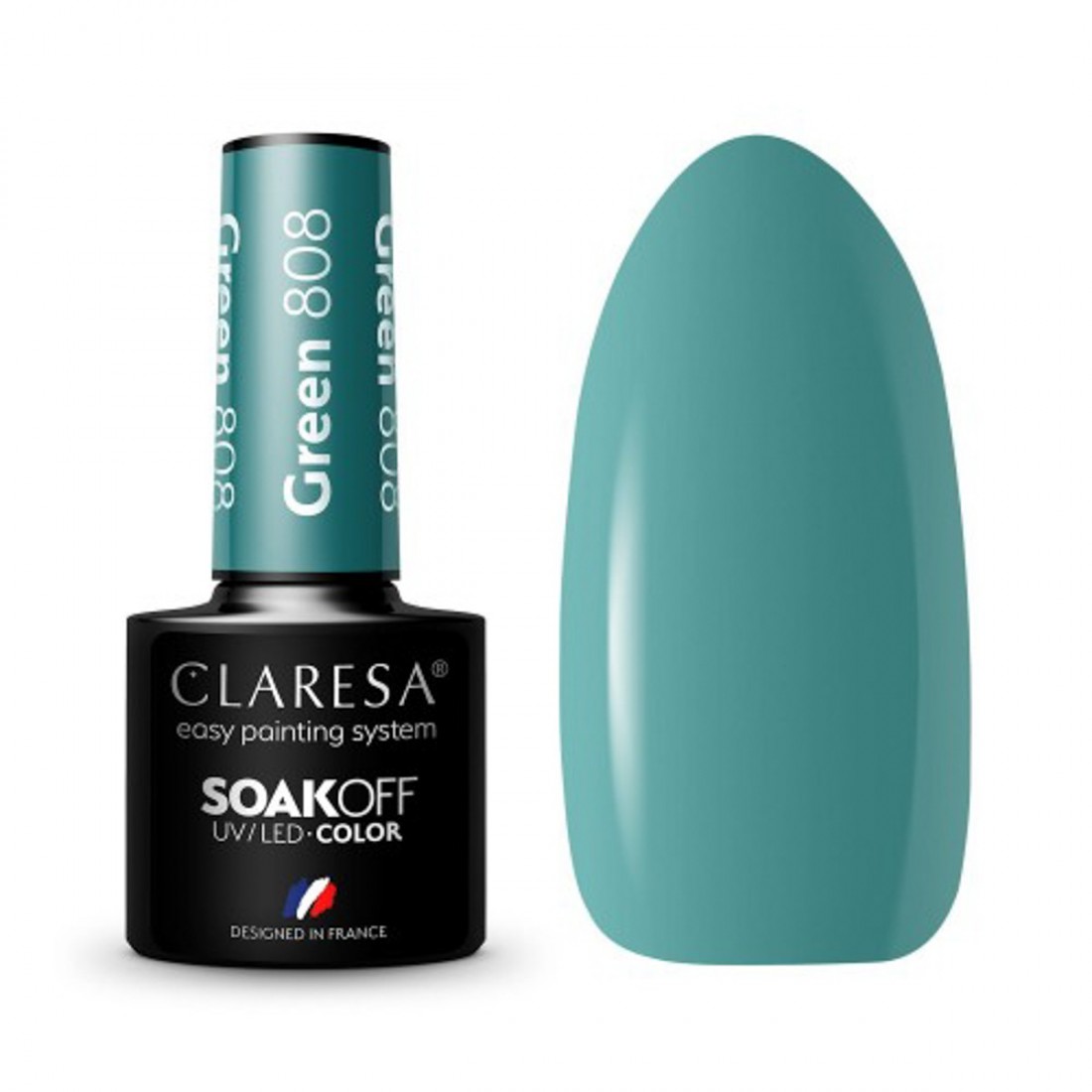 CLARESA Hibridinis gelinis lakas (GREEN 808) -5g