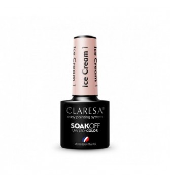 CLARESA Hibridinis gelinis lakas (Ice cream 1) -5g
