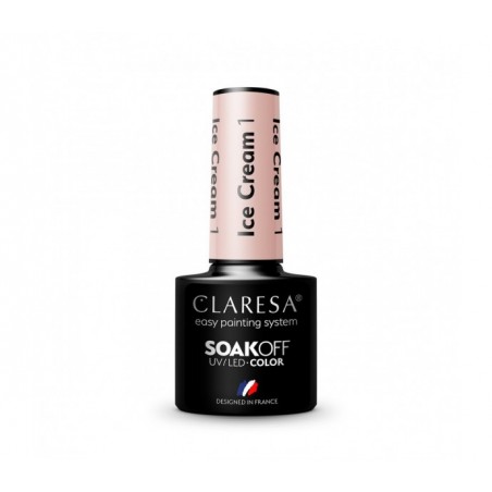 CLARESA Hibridinis gelinis lakas (Ice cream 1) -5g