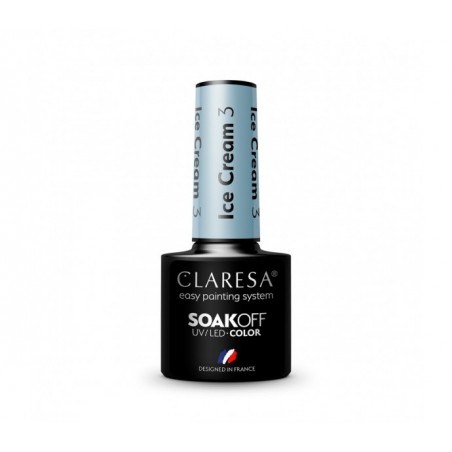 CLARESA Hibridinis gelinis lakas (Ice cream 3) -5g
