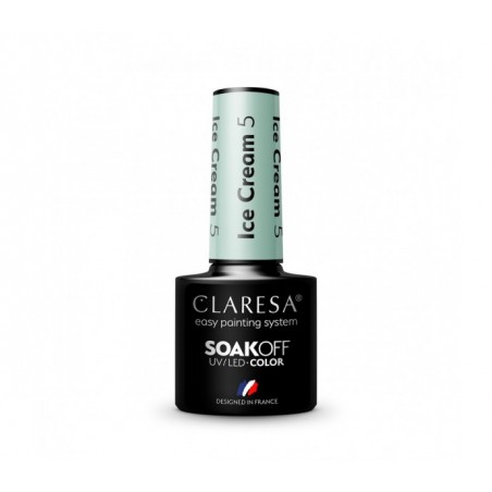CLARESA Hibridinis gelinis lakas (Ice cream 5) -5g