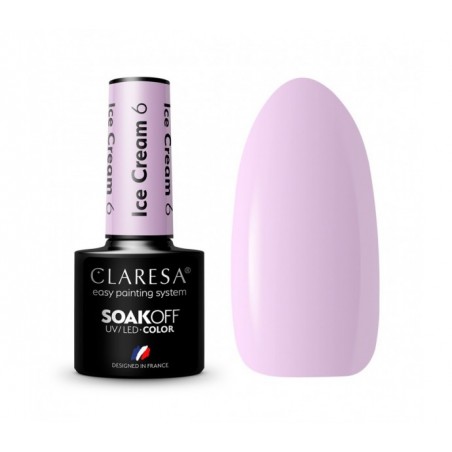 CLARESA Hibridinis gelinis lakas (Ice cream 6) -5g
