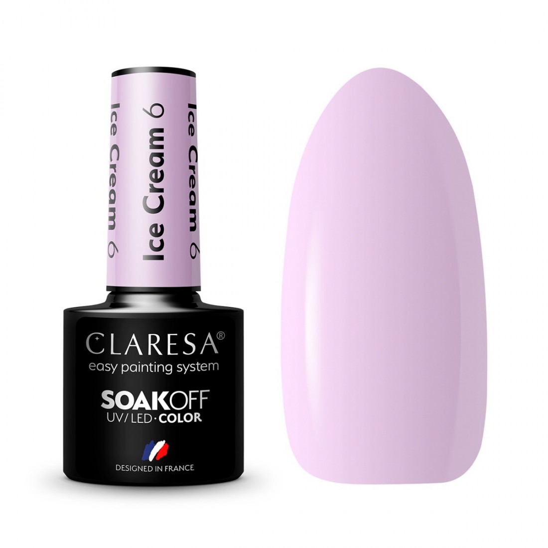 CLARESA Hibridinis gelinis lakas (Ice cream 6) -5g