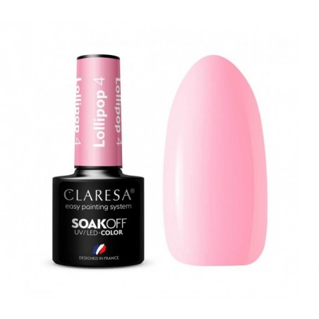 CLARESA Hibridinis gelinis lakas (LOLLIPOP 4) -5g