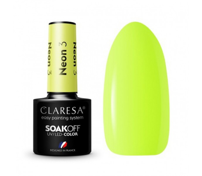 CLARESA Hibridinis gelinis lakas (NEON 3) -5g