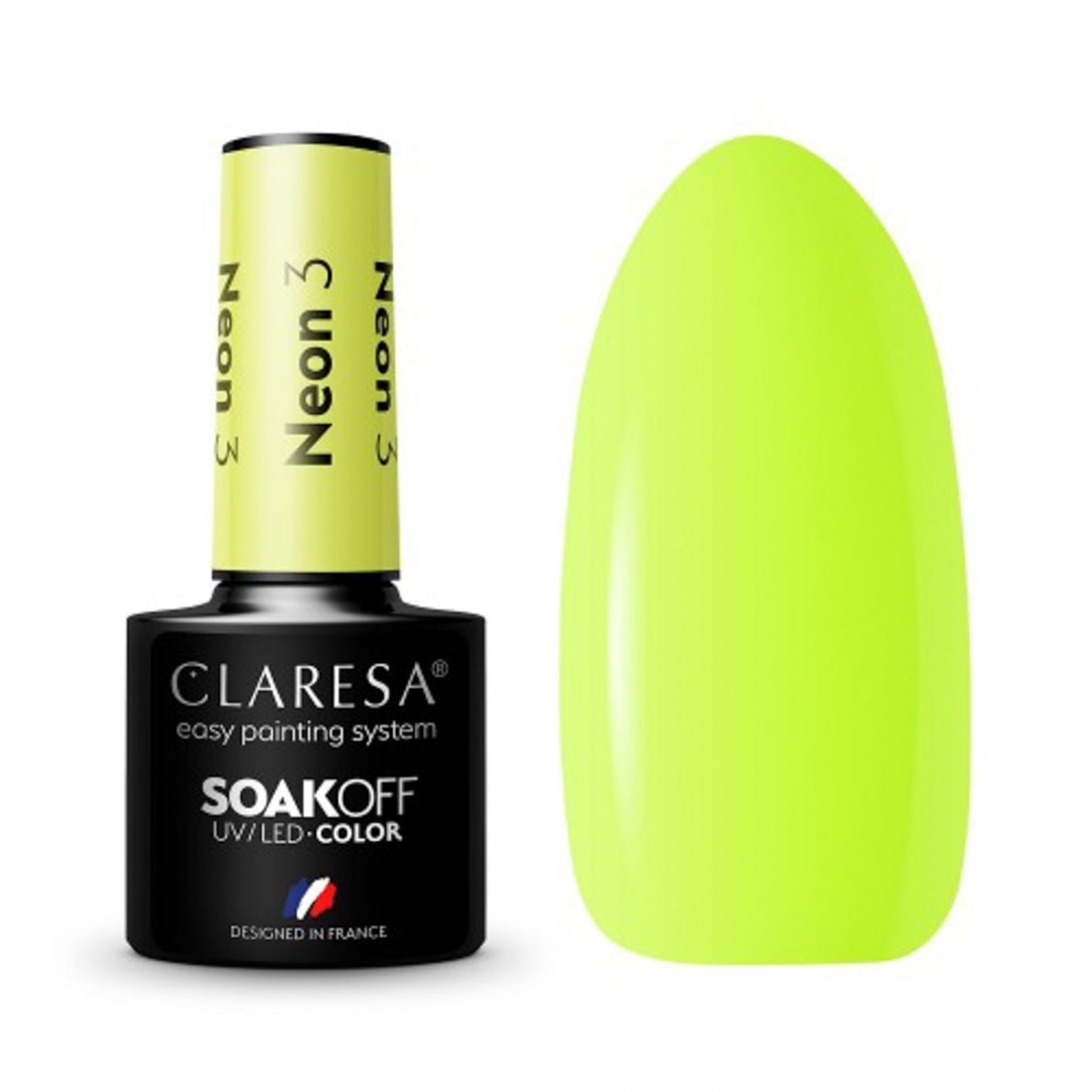 CLARESA Hibridinis gelinis lakas (NEON 3) -5g