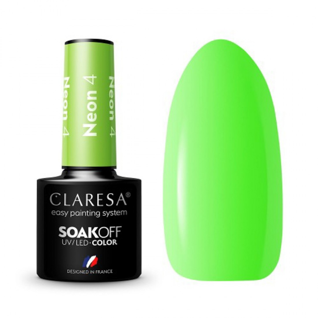 CLARESA Hibridinis gelinis lakas (NEON 4) -5g