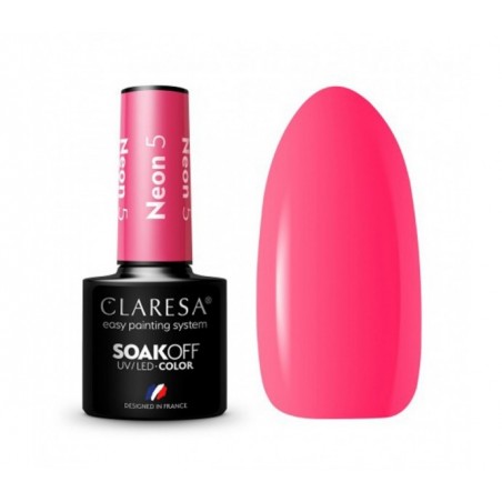 CLARESA Hibridinis gelinis lakas (NEON 5) -5g